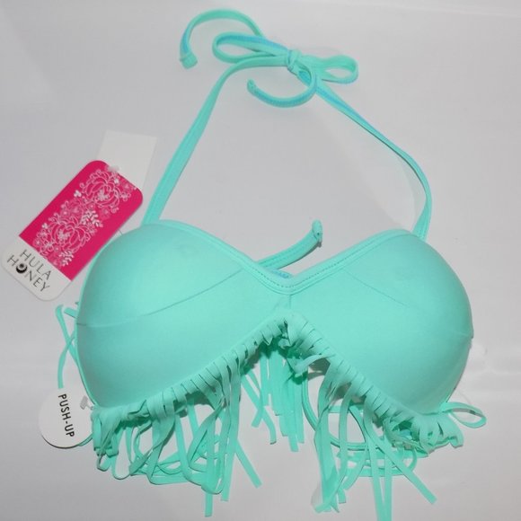 Hula Honey Other - Hula Honey Push Up Bikini Top Size Small NWT